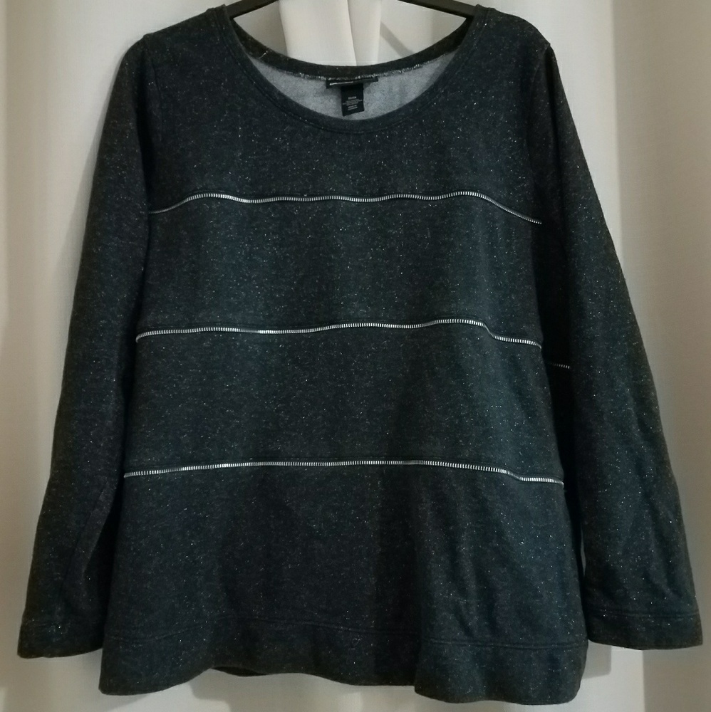 Lane Bryant Gray Sweater